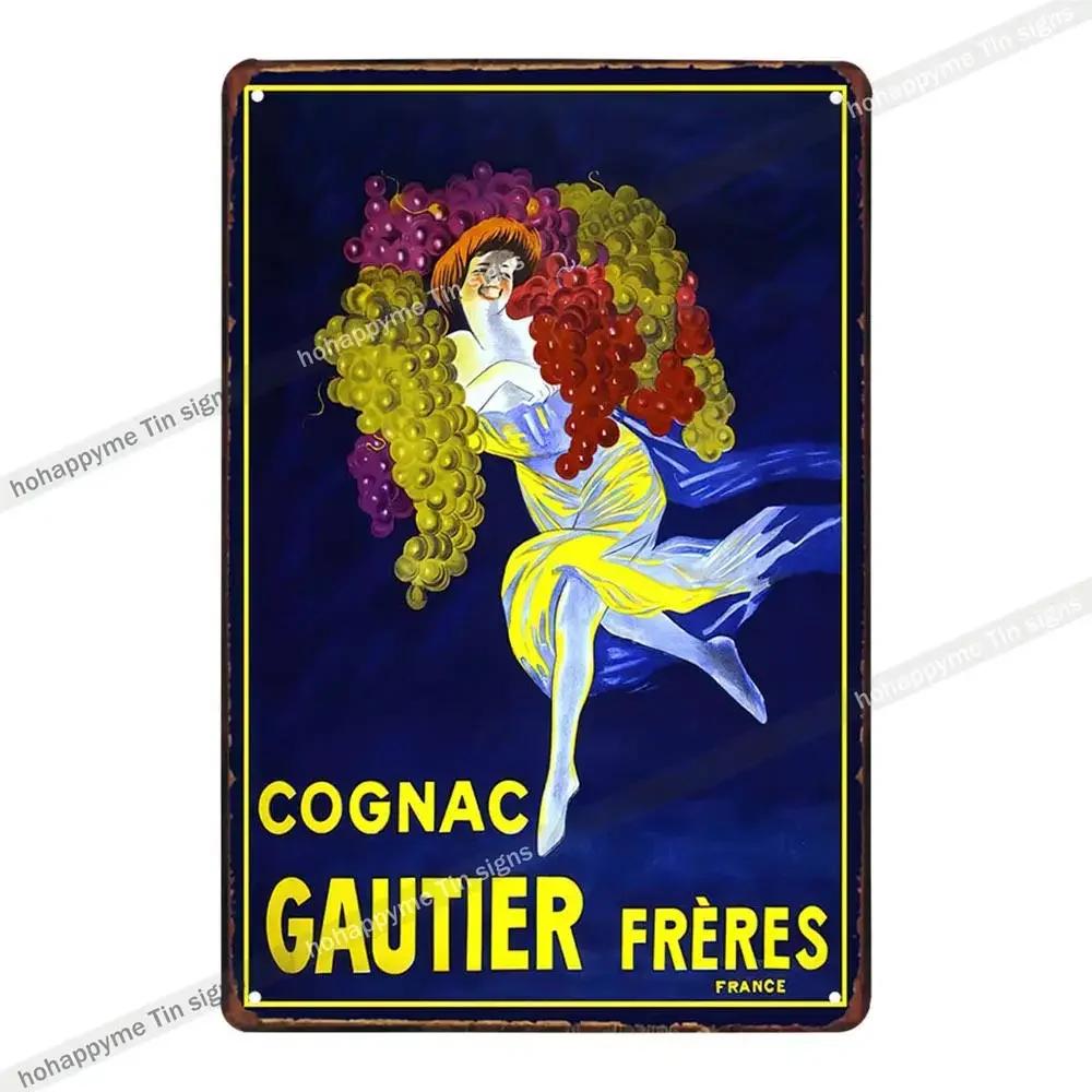 Bar Metall Wandkunst Dekoration Plakette Schilder Champagner Whisky Traube Wein Pub Club Cafe Poster Eisenmalerei Heimdekor 20x30cm