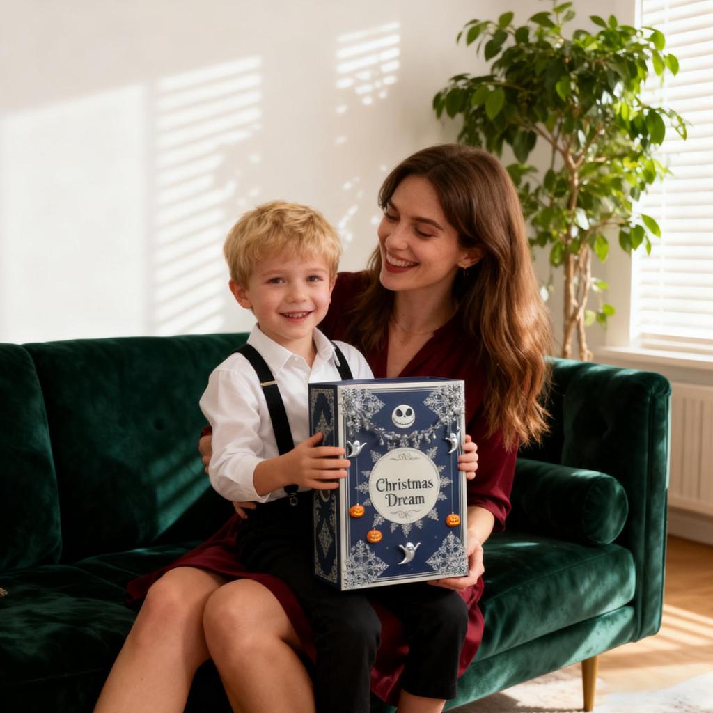 2D Flat Aircraft Box 24pc Series Advent Calendar Christmas Countdown