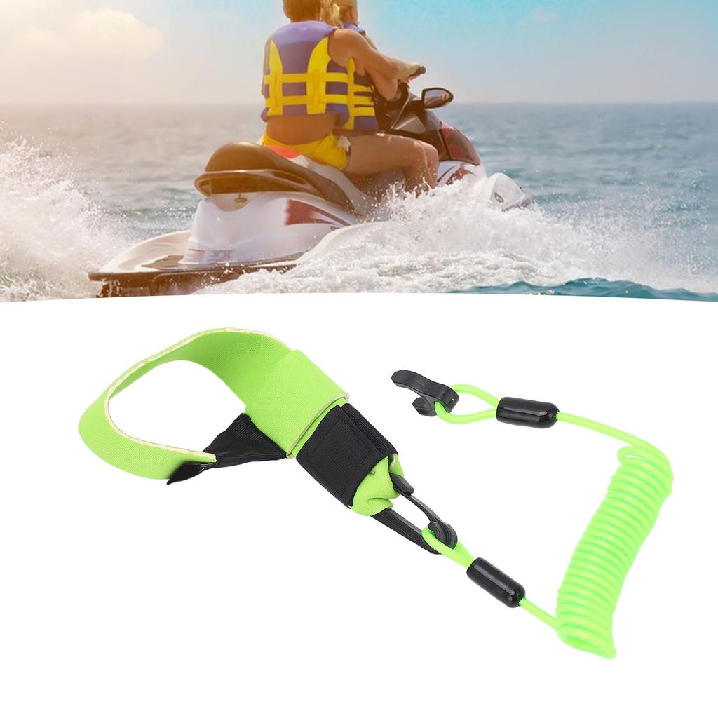 Boat Kill Lanyard TPU Boat Outboard Engine Emergency Stop Lanyard Cord for 2 Stroke