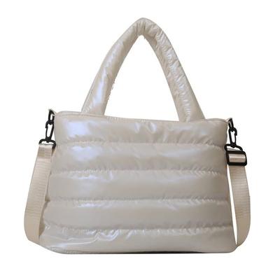 Damen Winter Schultertasche tragbare Umhängetasche