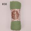 Muslim Women Solid Color Scarf Shawl Cotton Crinkle Hijab