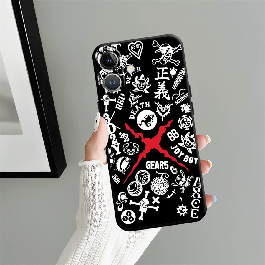 Soft Back Phone Cover Case for iPhone 18 17 16 Pro Max 13 Mini SE 12 X XS XR 14 17Air 7 8 15 Plus 11 Anime Characters