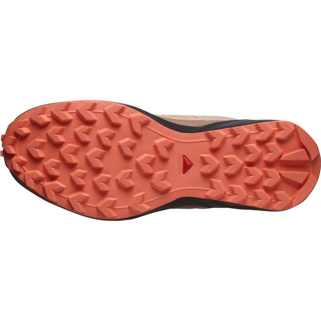 Salomon SPEEDCROSS PEAK Trail Running Size Tender Coral Women's Shoes, L47790400, 22.5, Peach/Burlwood/Fusion