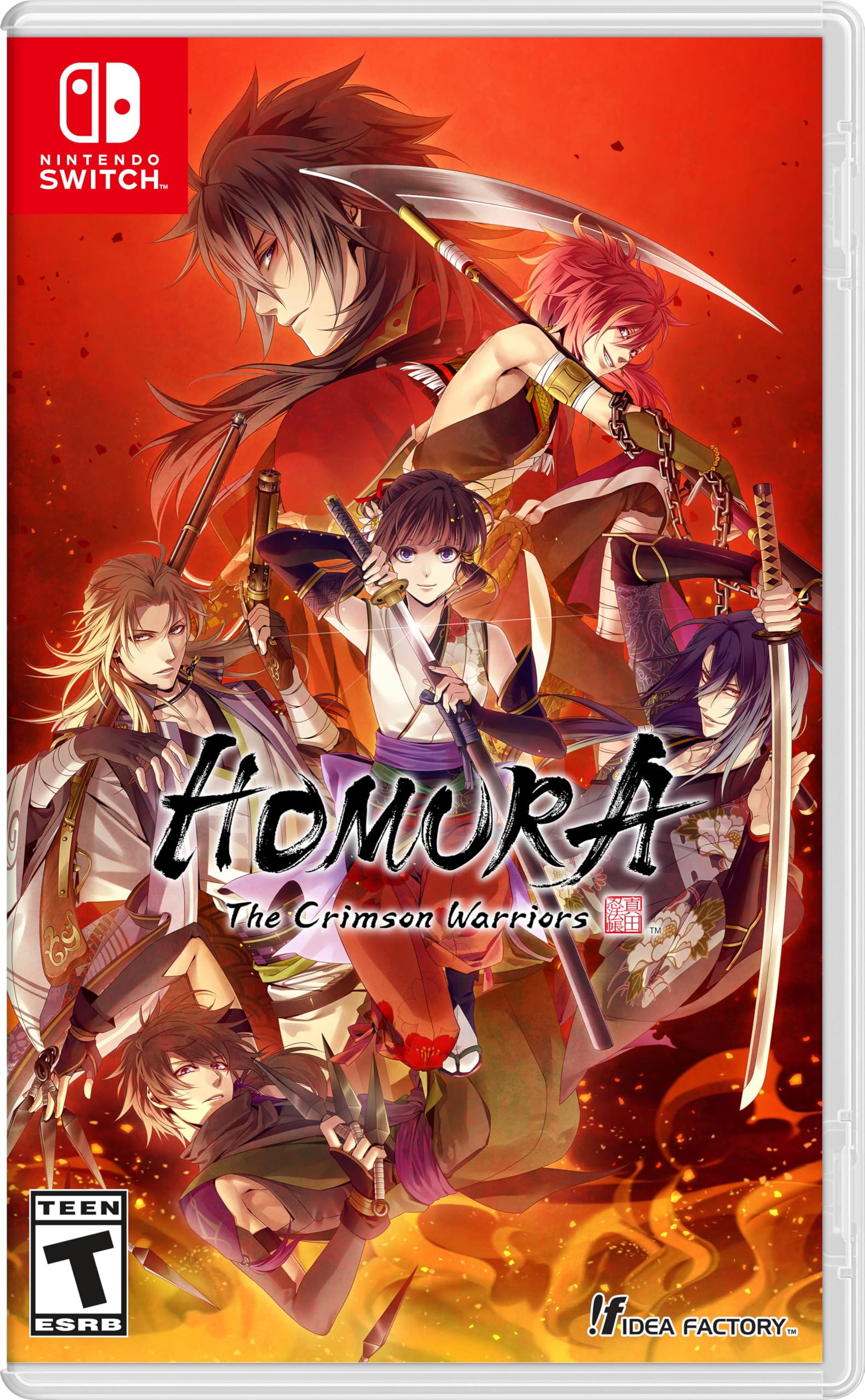 The Crimson Warriors North Switch Homura (Import Version America) - красный