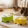 Wiederaufladbares Automatisches Pop-Up Spielzeug Multi-Loch-Spiel Katzennachjagspielzeug Intelligentes Katzenspielzeug Haustierbedarf