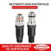 KRE 3/4/5/6/8 Pin Male Female Straight Aviation Plug Socket Sensor Cable M8 Waterproof Connectors