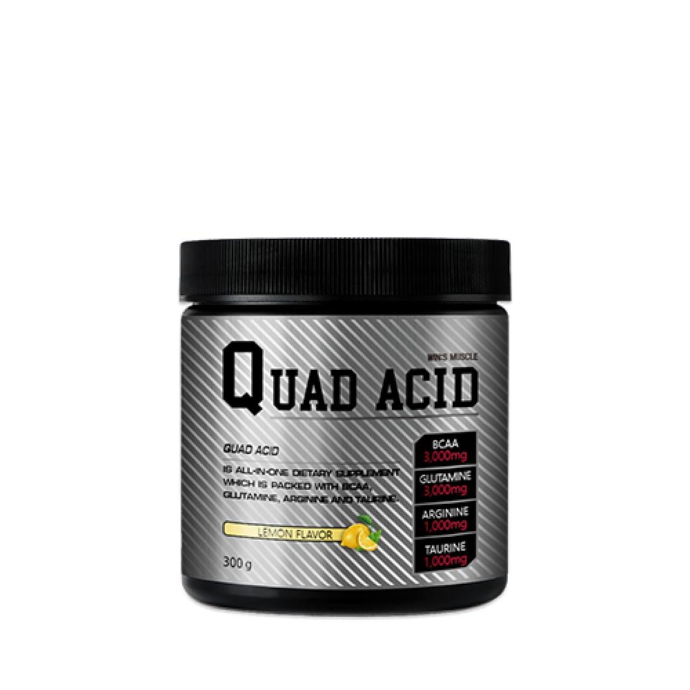 

Nutrition Store [NS] Quad Exceed Lemon Flavor 300g bcaa Glutamine Arginine Taurine Health Supplement Exercise Supplement