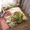 R-Rat Fink Logo Cartoon Sheet Quilt Covers Bedding Dormitory Sheets Bedding Set Soft Warm Bedding Set