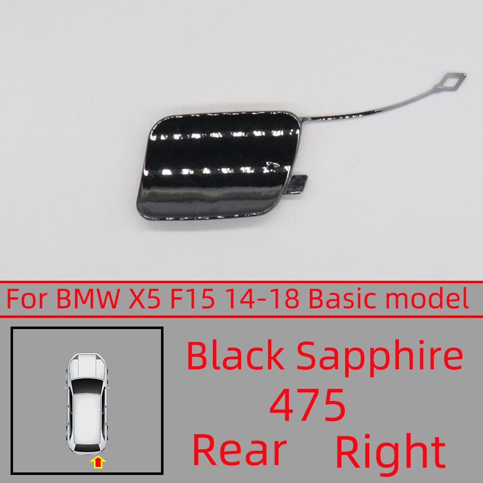 For BMW X5 F15 Basic Model Front Rear Bumper Tow Hook Cover Cap Hauling Shell Lid 2014-2018#51117378591 51127378573 51127378574