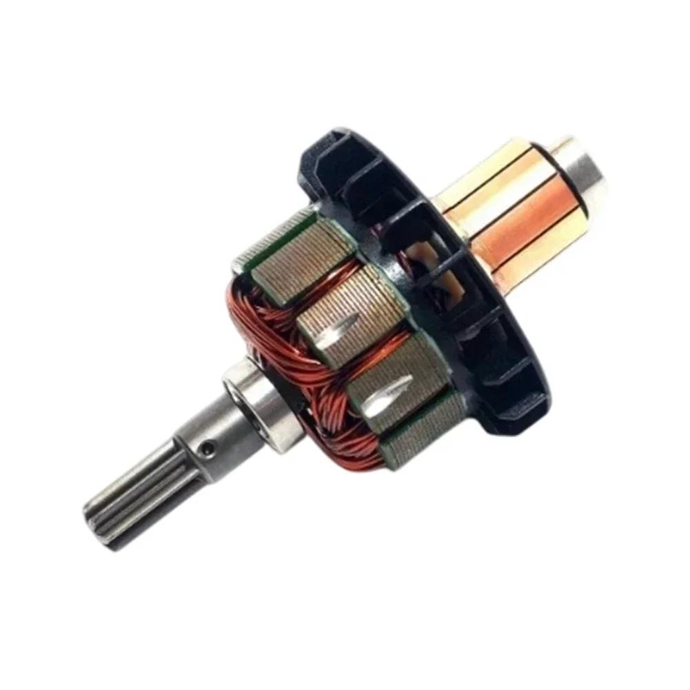 

Circular Saw Motor Replacement Rotor Copper Material Power Tool Accessory Compatible with BTD142 BTD140D Models China Mainland