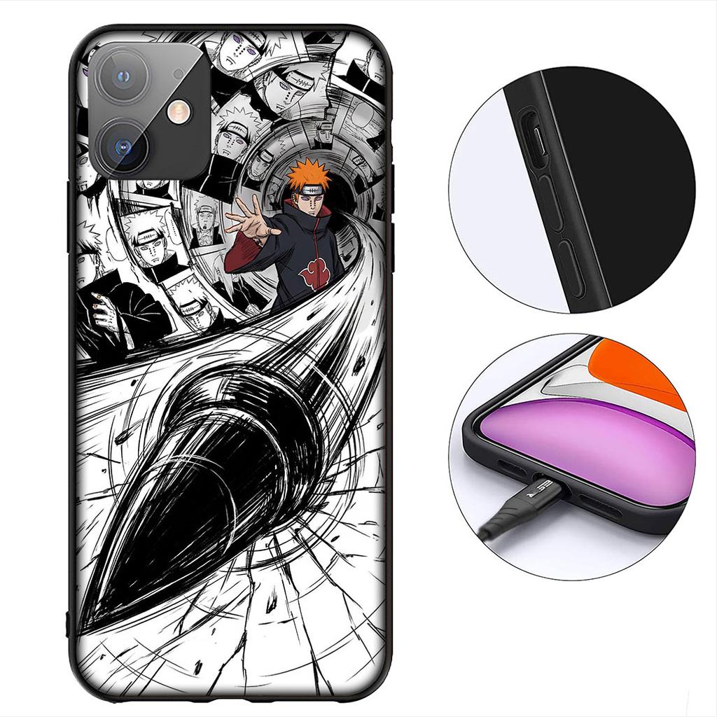 Pain Uchiha Itachi Narutos Akatsuki Cover for Motorola Moto G86 G14 G35 G34 G45 G55 G67 G75 G85 G24 G15 G54 G57 Power Phone Case