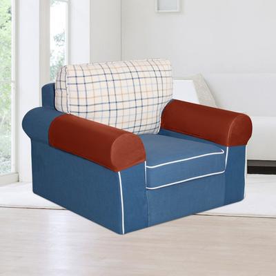 Capas de Sofá de Couro PU Elásticas 2 peças/conjunto Impermeáveis Capas de Apoio de Braço de Sofá para Sofá Cadeira Protetores de Braço Slipcover Elástico