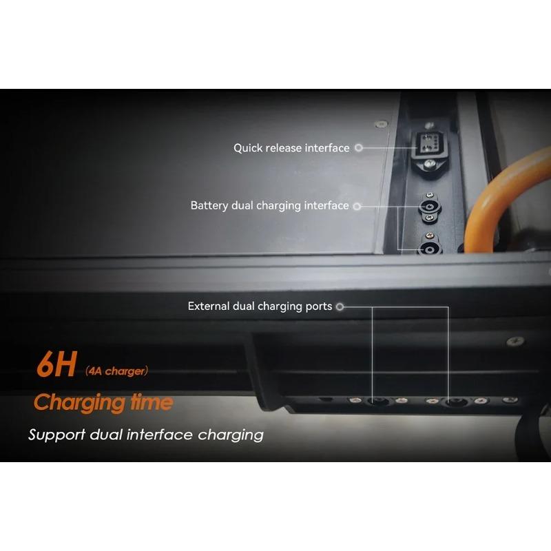 2025KuKirin G3Pro Elektrická koloběžka1200W*2 EScooters 52V 23.2Ah 80KM Dojezd 65Km/h Rychlost 10" Pneumatiky e-Koloběžka Dvojitý Tlumič