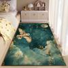 "Night Sky Owl with Moon" suitable as a non-slip mat for the living room or bedroom sofa