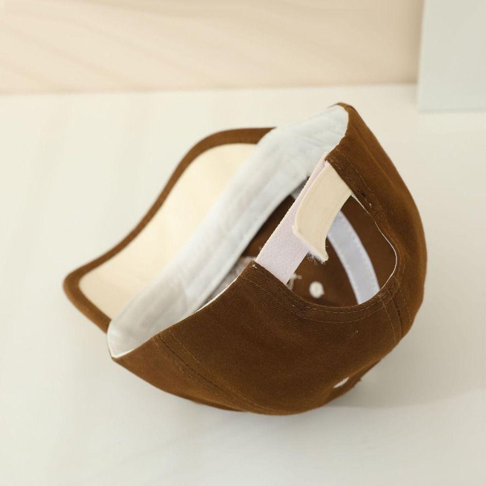 Bear Ear Baby Baseball Cap Corduroy Sun Protection Cap Boys Girls Caps Sun Hat  Infant Boy Girl