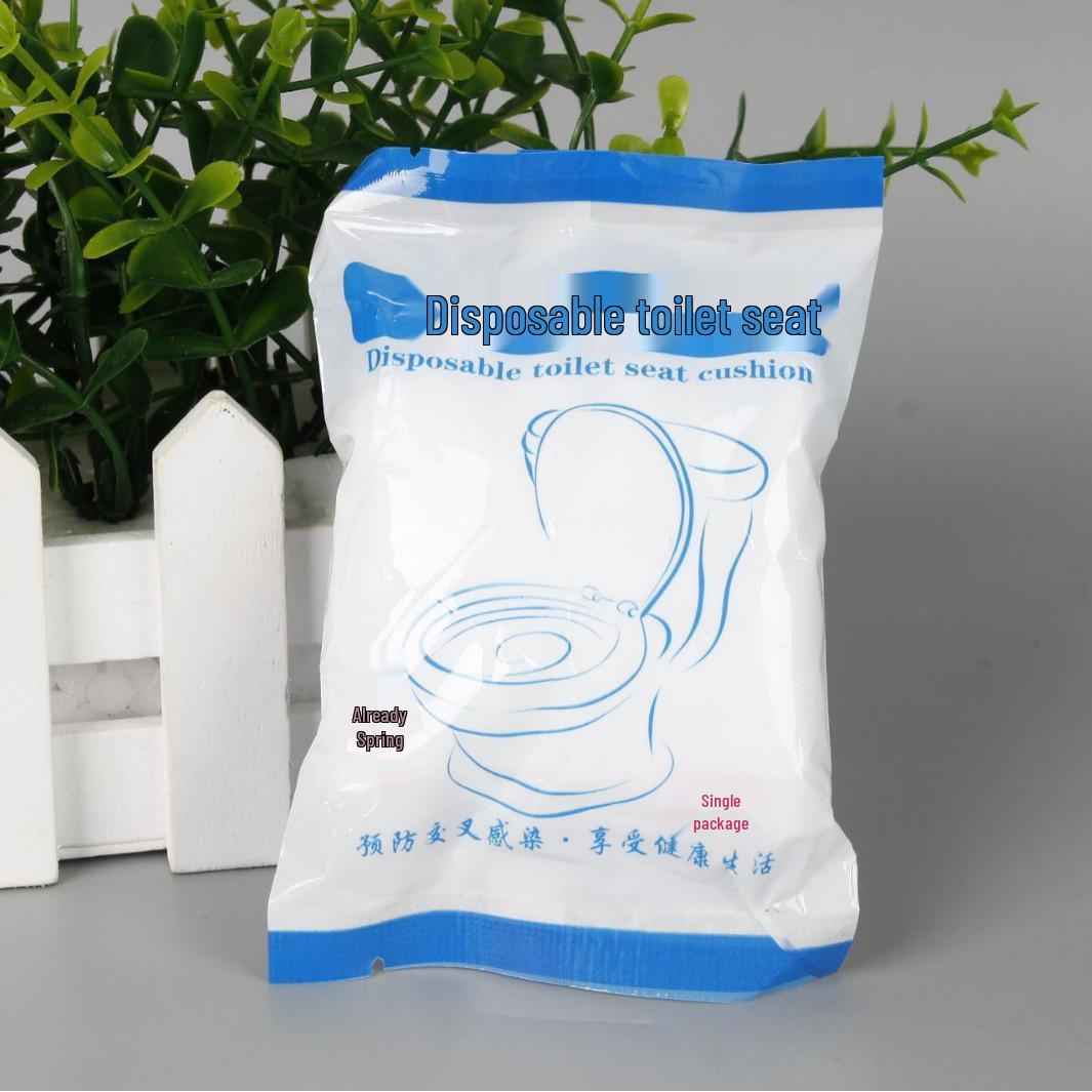 

Портативные одноразовые нетканые чехлы на сиденье унитаза для путешествий и домашнего использования 1 pc individual package