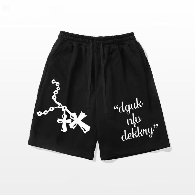 

Повседневные шорты мужские летние тонкие брюки с пятью точками Ruffian Handsome универсальные свободные прямые спортивные штаны 8XL