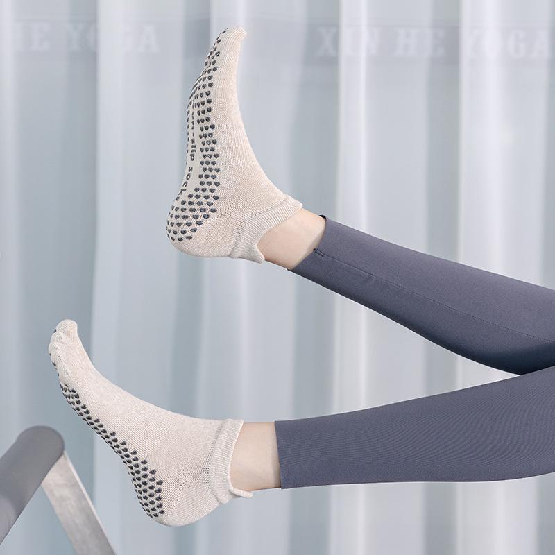 Șosete cu cinci degete ToeSox fără spate, antiderapante pentru yoga și pilates - Calitate pentru toate anotimpurile