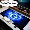 Custom Name Mouse Pad Blue Chelsea Football Club Logo Mouse Pad Desk Mat, Non-Slip Rubber Backer Pad For Computer Notebook Gaming Mouse Pad Gift