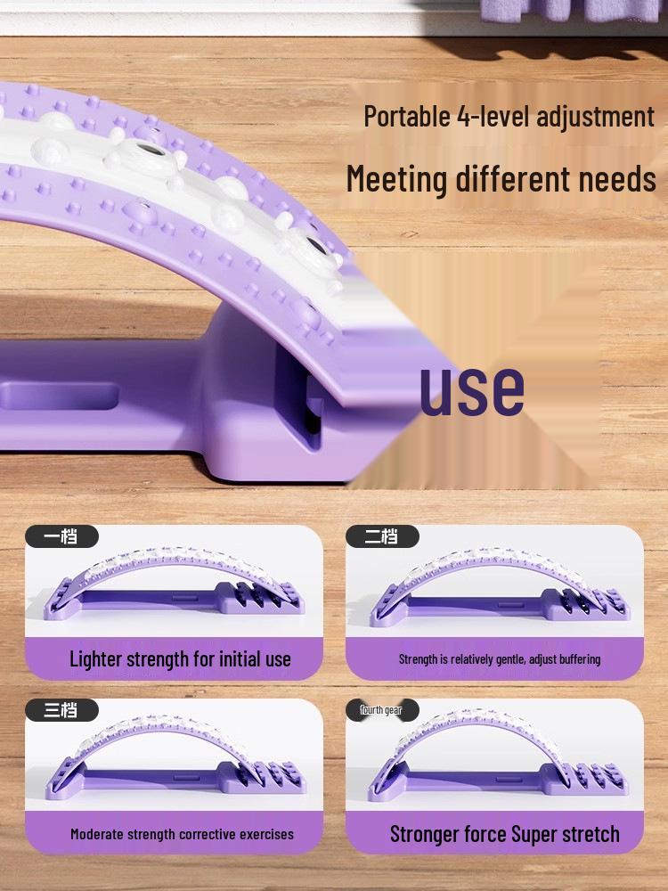 Lendenwirbelsäulen-Dehnungs-Massagegerät: Akupunktur, Bandscheibenvorfall-Linderung, Wirbelsäulenkissenkorrektur