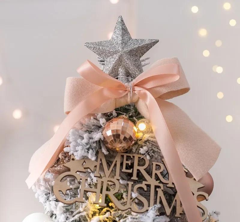 Christmas Tree with Lights Christmas Tree Desktop Tree Small Package Christmas Tree Christmas Decoration Products