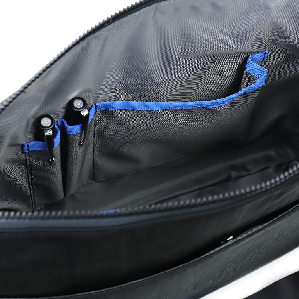 LANVIN en Bleu Lille Shoulder Khaki Men's Bag,