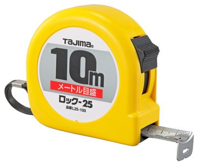Tajima Κυρτό 25mm Μετρικό L25100BL Κλείδωμα-25, 10μ, Φαρδύ, Κλίμακα,