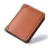 Slim Business Clutch Bag Thin PU Leather Card Holder Fashion Men Short Wallet  Travel