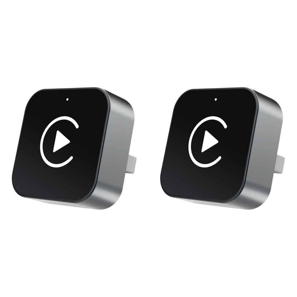 2 in 1 Wireless CarPlay Android Auto Adapter Carplay AI Box Convert Wired To Wireless Wireless CarPlay Adapter for Factory Wired