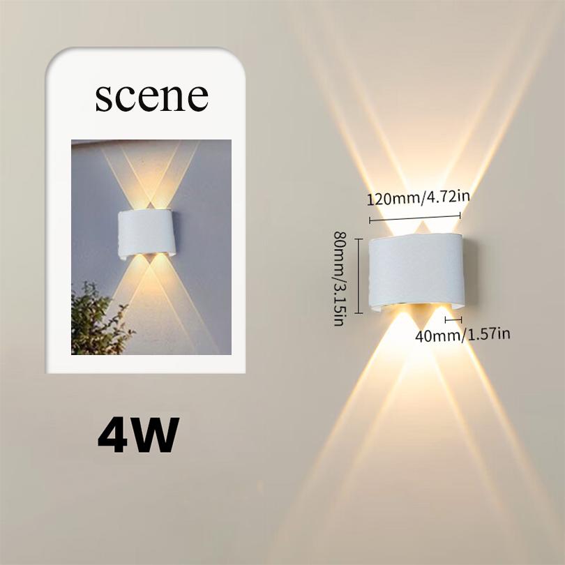 LED Wall Lamp LED Bulb Outdoor Motion Sensor Light Waterproof IP66 Wall Light Porch Garden Lights Living Room Street Stairs