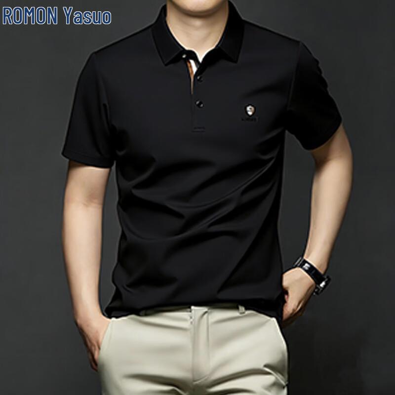 

ROMON Men s Cooling Short-Sleeve Polo Shirt L
