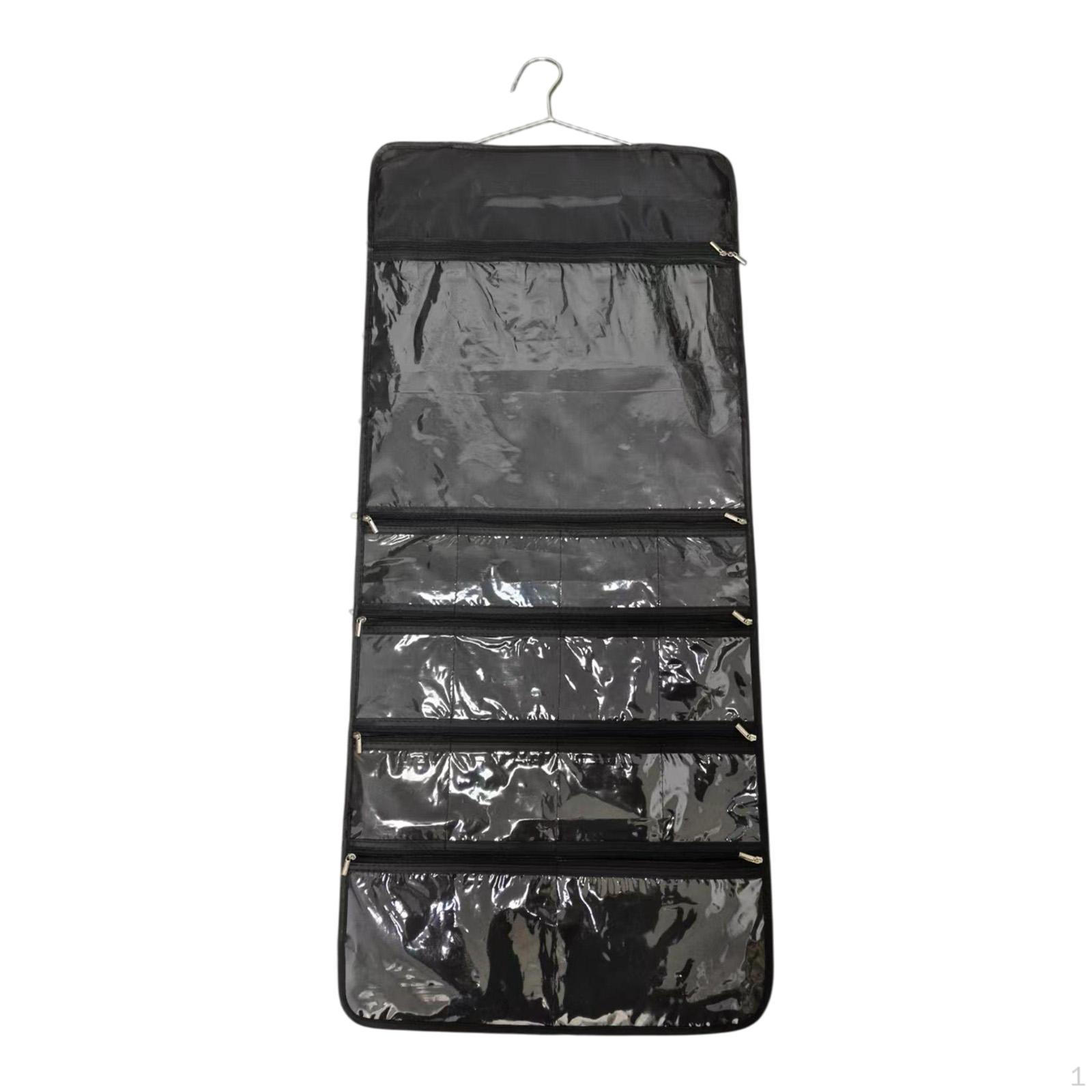 

Подвесной органайзер для украшений, вешалка для ожерелий, браслет на щиколотку, держатель для браслета из ткани Оксфорд, настенный Style B