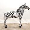 Zebra Plush Animal Crosing Soft Giant Stuffed Horse Realistic Hukelma Sweaty Lusama Plushie Toy Doll For Kid Gift Cuddly Fluffy Huggable Kawaii