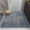 Luxury Printed Entrance Doormat: Dirt-Resistant Household Foyer Pad