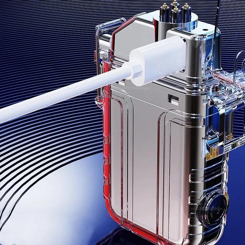 Waterproof and Windproof Flashlight USB Rechargeable Portable Outdoor Camping Lighting Tool Men's Gift Surprise Gift