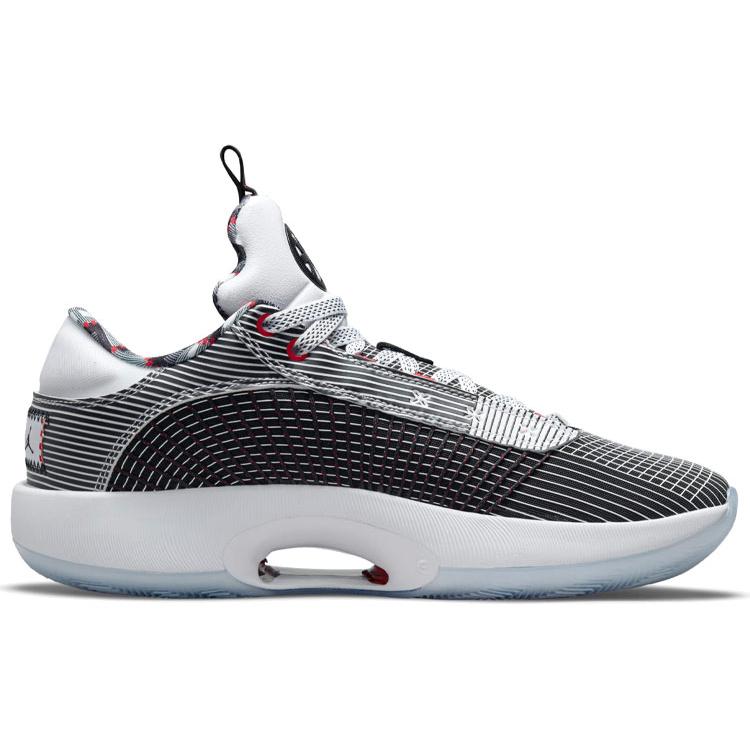 Air Jordan 35 Low 'Quai 54' (Unisex) White / Black / University Red Basketball Shoes DJ2830 106
