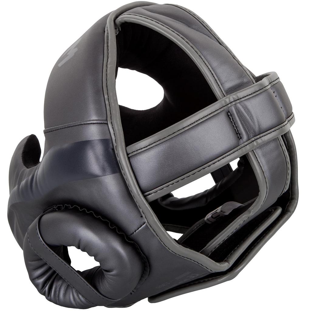 Venum Elite Headgear - Grey/Grey