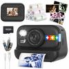 Instant Camera with Printing 2026 New 1080P IPS Thermal 16GB Memory USB Toy Camera with Printing Ages Girls New Japanese Instruction Manual Kids'
