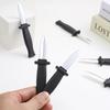 Retractable Fake Knife - Adult Plastic Magic Prank Toy for Jokes, Scary Tricks & Halloween Props (Realistic Toy)