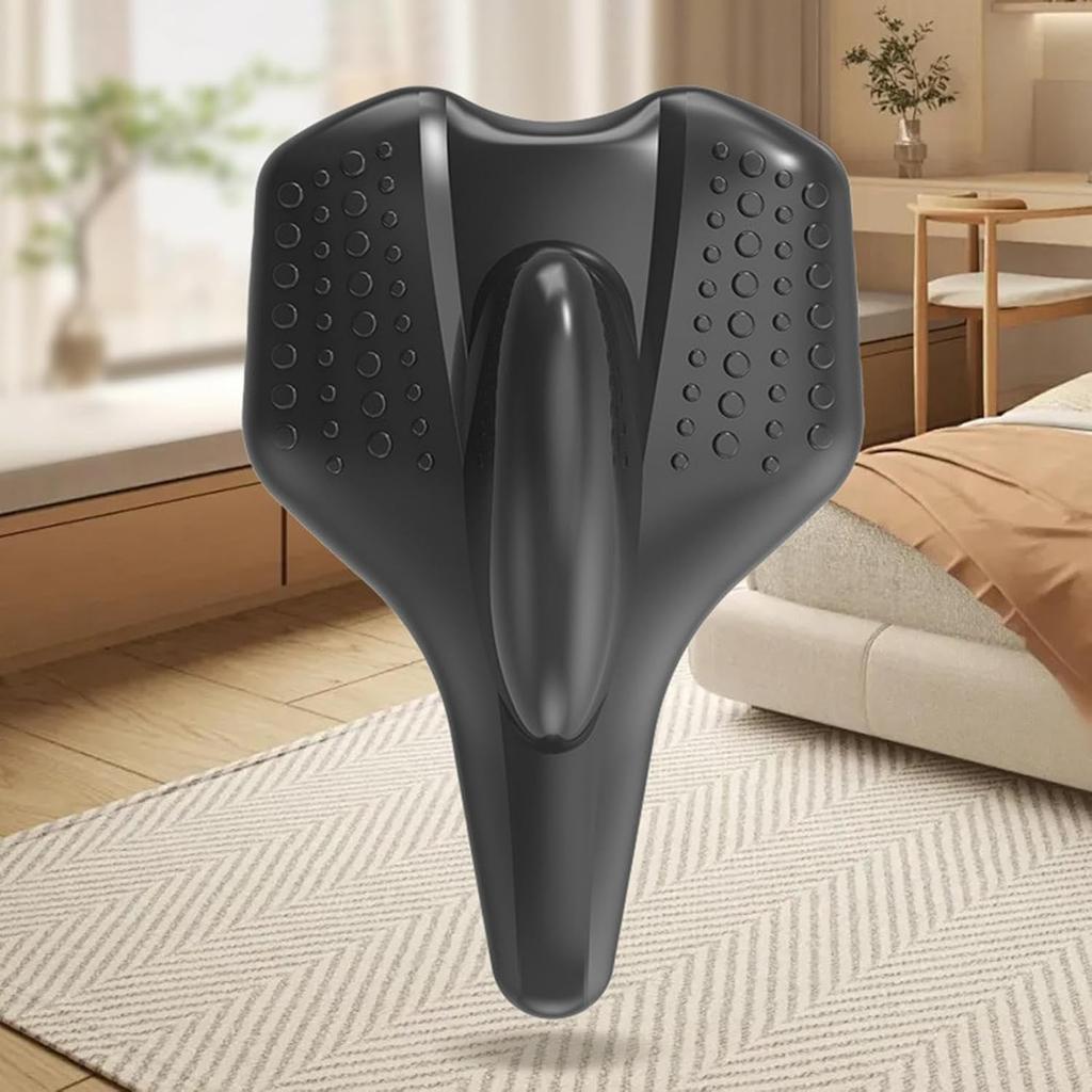 Men's Pelvic Floor Trainer | Hip Strengthening Tool | Sit-on-Top Pelvic Floor Repair for Travel, Office & Home - Black
