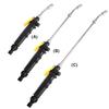 High Pressure Washer Gun Adjustable Garden Hose Nozzle Water Nozzle for Watering Garden Washing Car and Showering Pet