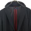 FRED PERRY Jersey tailored jacket S black Men's Used