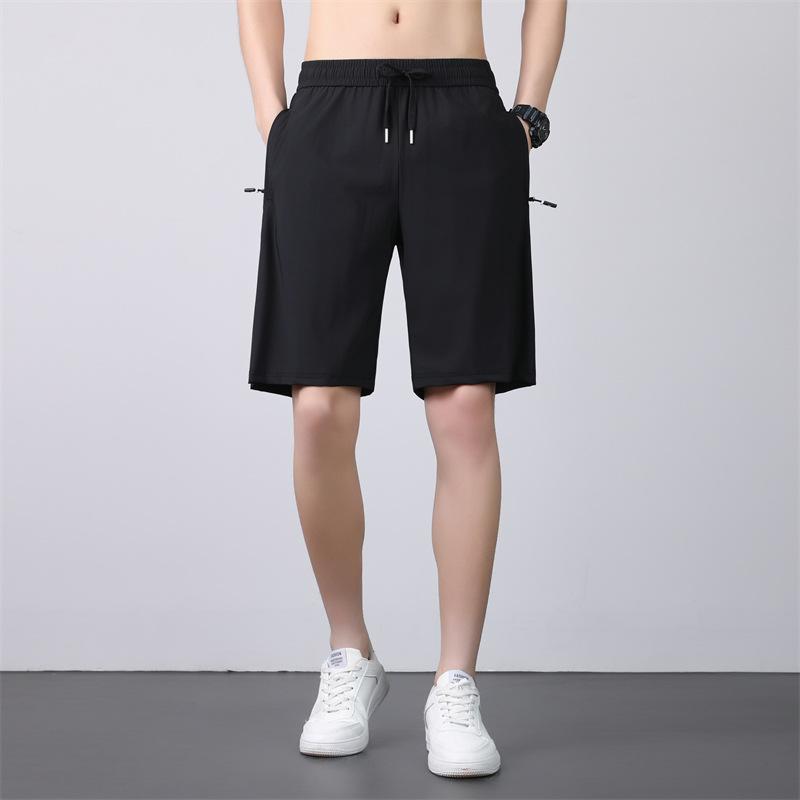 Shorts Men's Middle-aged and Young People's Summer Thin Loose Quick-drying Casual Pants Large-size Sports Five-point Pants