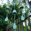 Garden Cast Iron Small Bell Pendant American Style Iron Flower Butterfly Wind Chime Villa Garden Retro Gardening Decorations