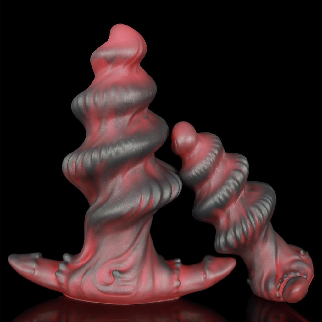 Liquid Silicone Unisex Wearable Threaded Anal Plug for Easy Insertion, Massage, and Pleasure