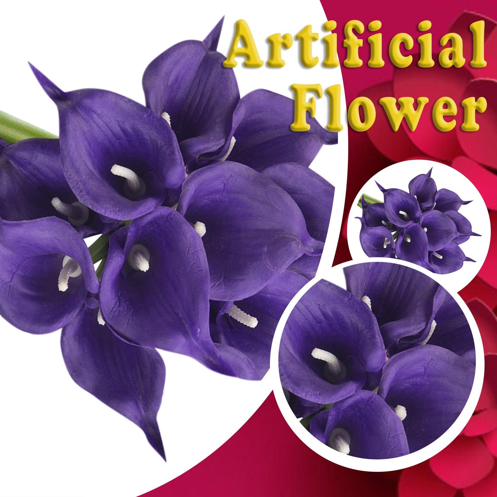 

10 шт искусственный цветок из латекса настоящий свадебный букет украшение дома