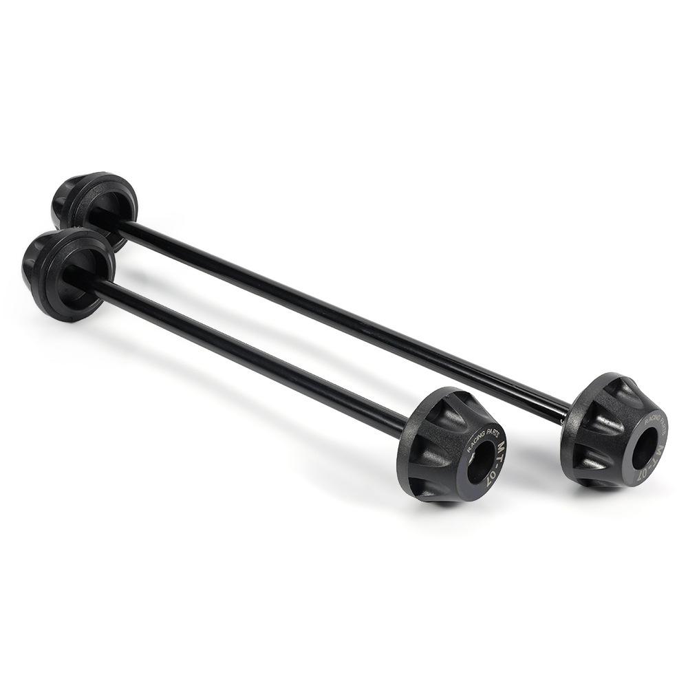 For Yamaha MT-07 FZ07 XSR700 Front & Rear Wheel Fork Axle Slider Crash Guard Set