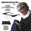 Hands Free Magnifying Glasses Magnifier 180% With Led For Reading Sewing Parent