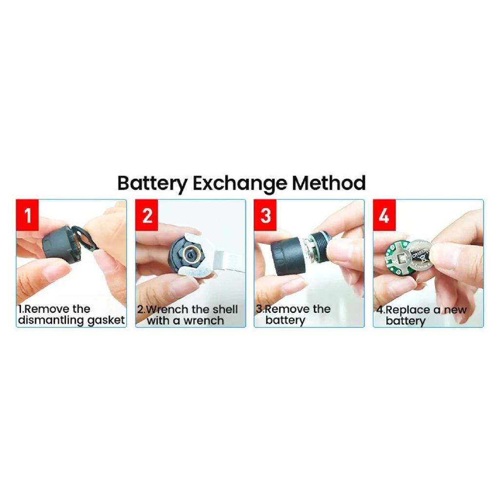 TPMS Tyre Pressure Monitoring System Solar Power LCD Display with 4 Internal/External Sensor  Waterproof Temperature Warning