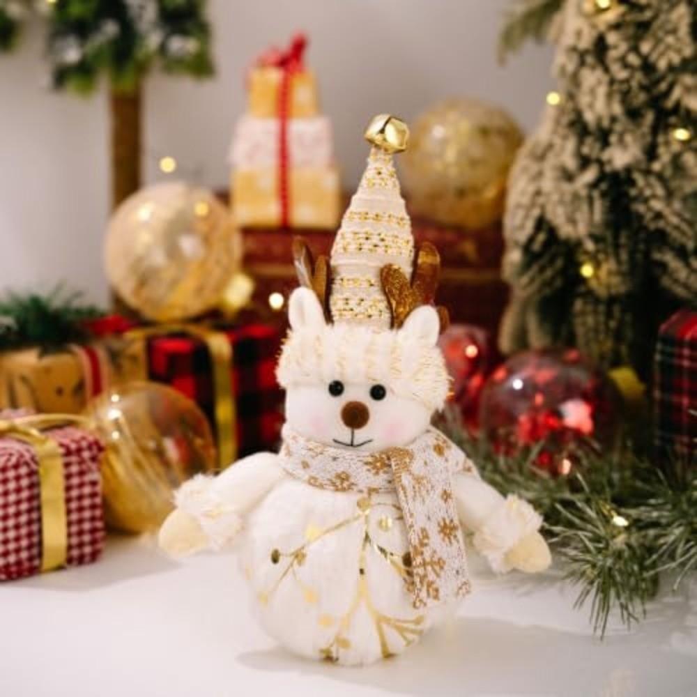 Night Light Christmas Figurines Tabletop Snowman Ornament  Christmas Ambience